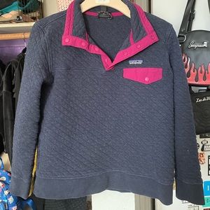 Patagonia organic cotton snap t pull over